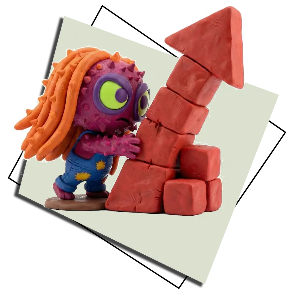 personaje de timburton que trabaja en una agencia de mkt digital