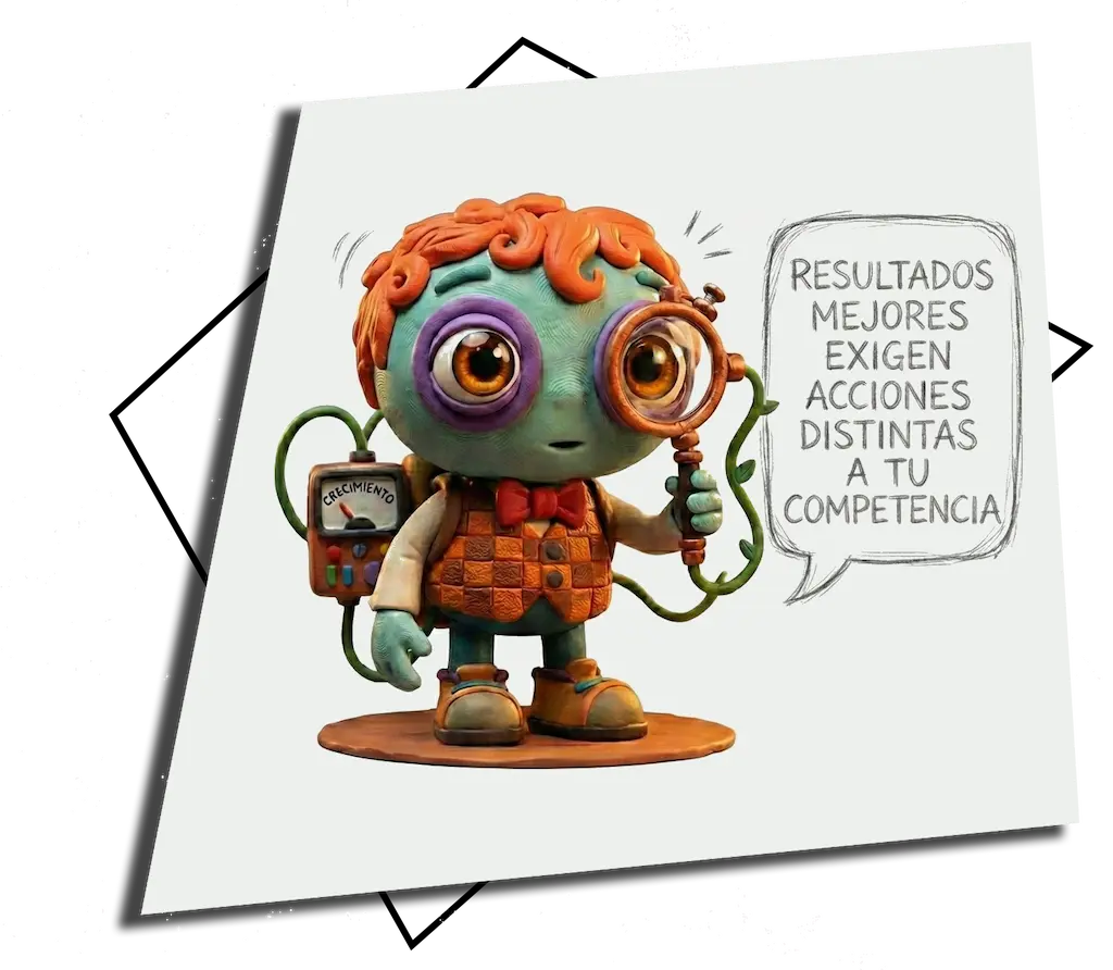 personaje de timburton que trabaja en una agencia de mkt digital